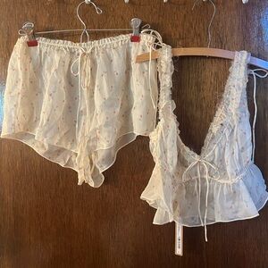 SKIMS Romance Babydoll & Shorts ✨RARE✨